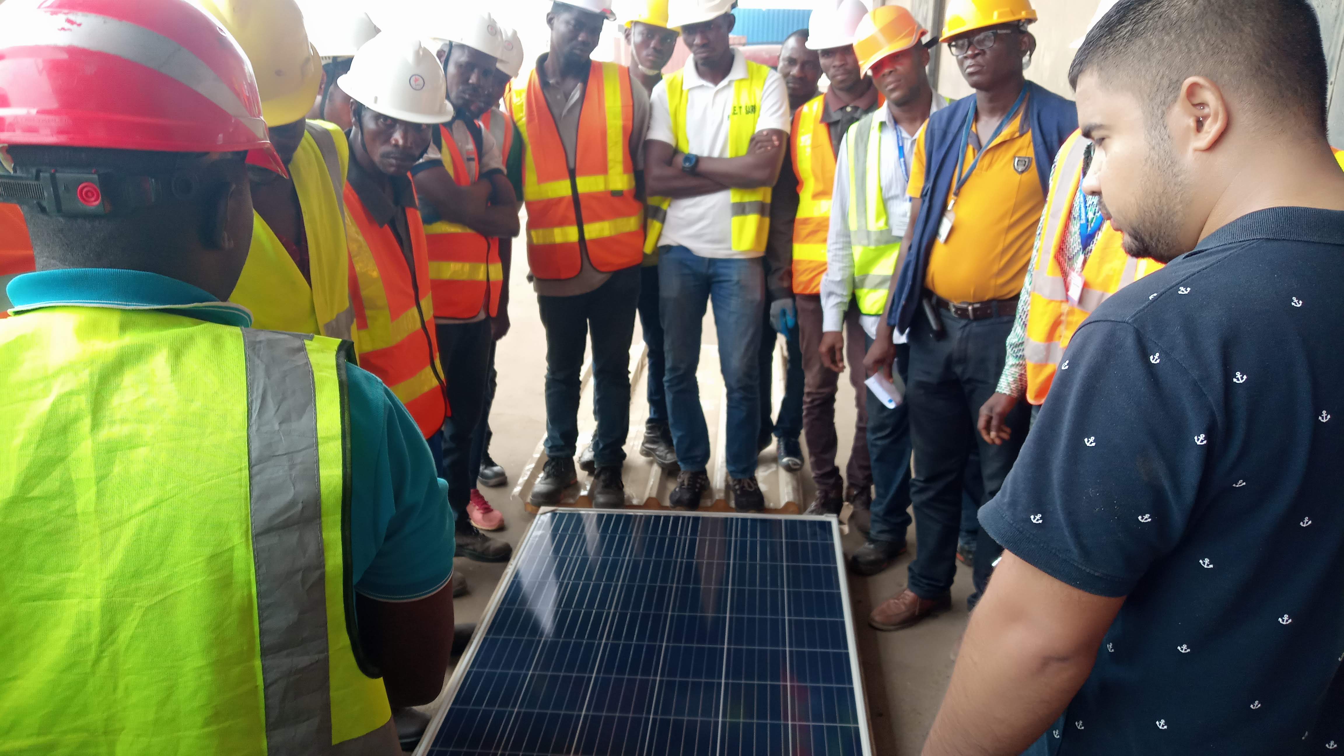 Formation pratique des techniciens
